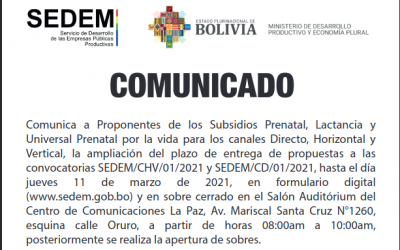 COMUNICADO URGENTE